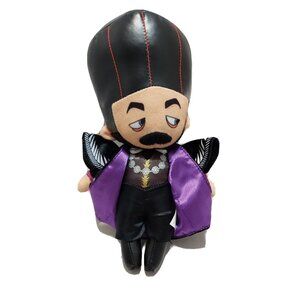 Time keeper Disney Alice Through The Looking Glass plush stuffed white black